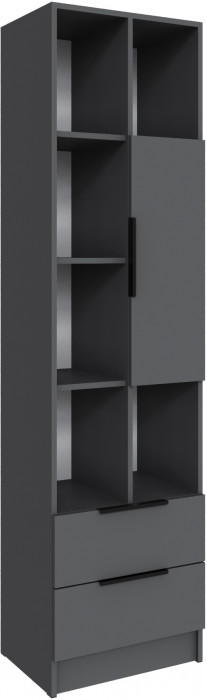 Шкаф Мадрид (0,5), Графит серый