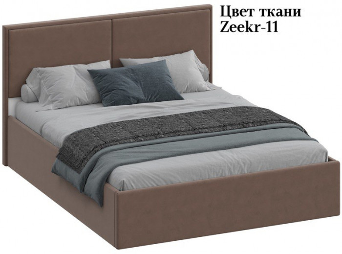 Кровать 140 с ортопед. основанием КР-430-М-14, Микровелюр-11