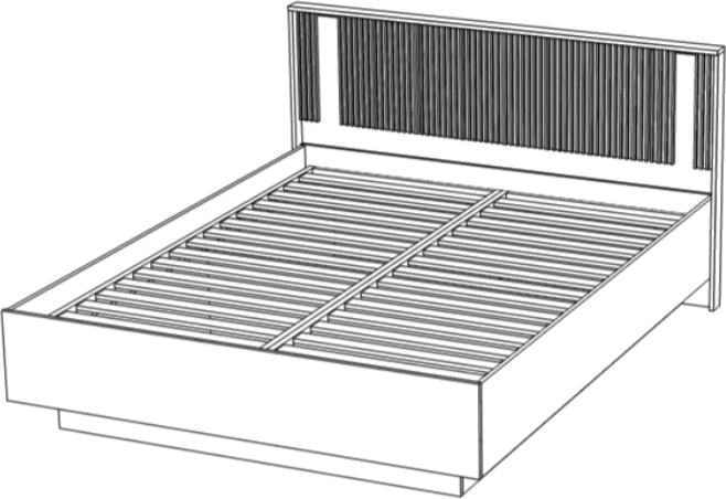 Кровать 180х200 