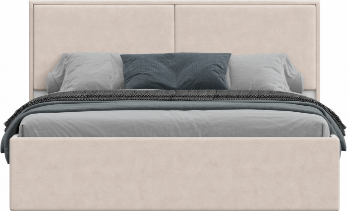 Кровать 160 с ортопед. основанием КР-430-М-16, Микровелюр-3