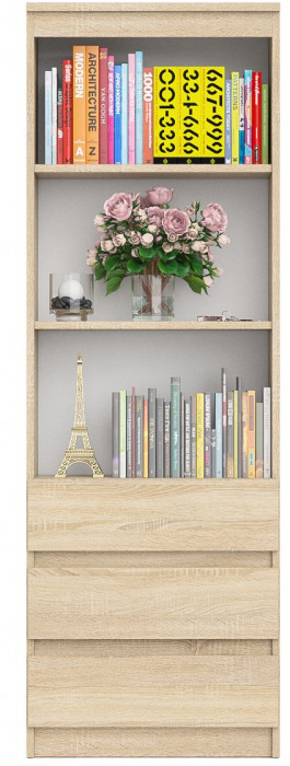 Мори Стеллаж МСТ600.3, дуб сонома