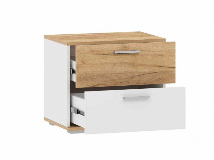 Прихожая Санти-1 Белый/Дуб крафт золотой