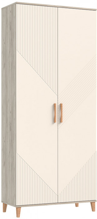 Модульная прихожая Ирис, Крафт серый/Кашемир