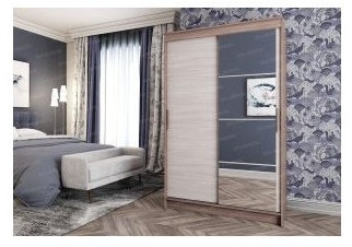 Элегант Шкаф-купе 4, Венге/лоредо