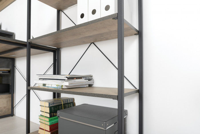 Трувор Гостиная 070, дуб гранж песочный/интра