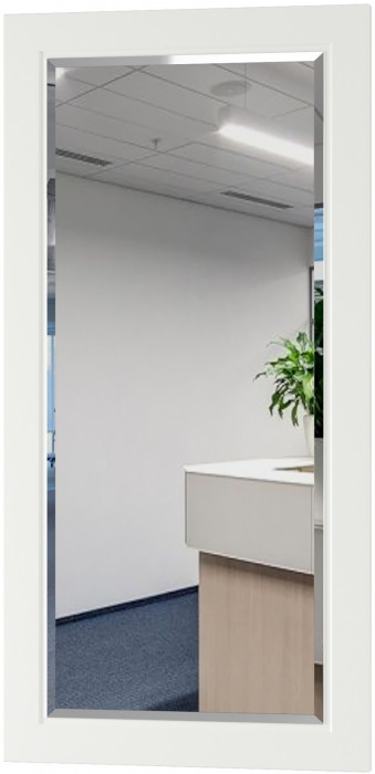 Остин 17.03 Зеркало, белый шагрень