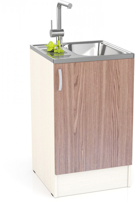 Кухня Мери ШНМ500 Стол под мойку 50 см., дуб/ясень шимо тёмный