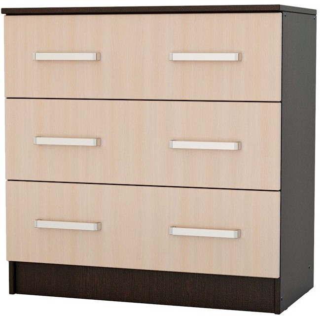 Модульная спальня , композиция 1 (Венге / дуб беленый)