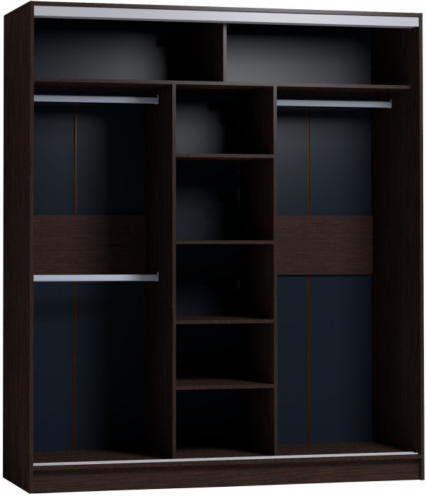 Шкаф-купе Стрике 1800 Венге