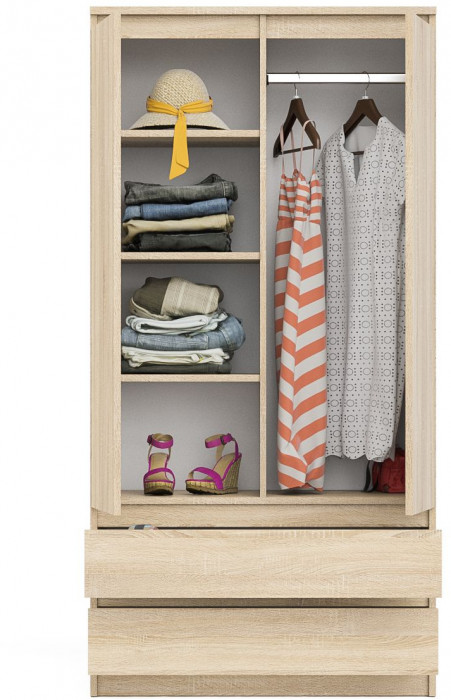 Мори Шкаф МШ900.1, дуб сонома