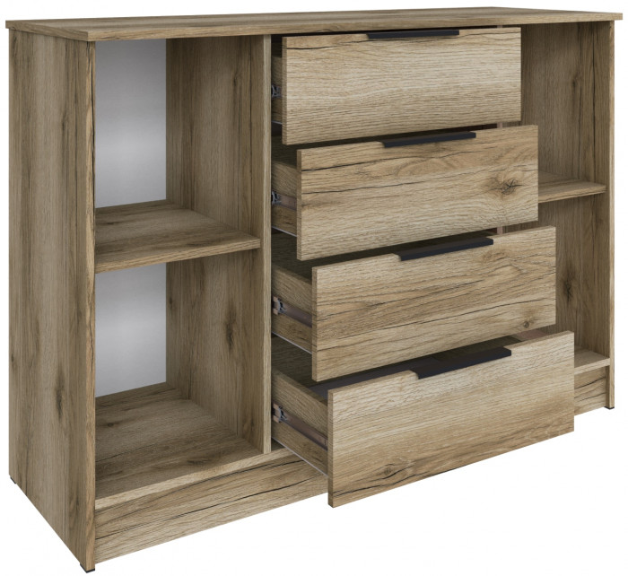 Комод для спальни Мадрид (1,31), Дуб делано