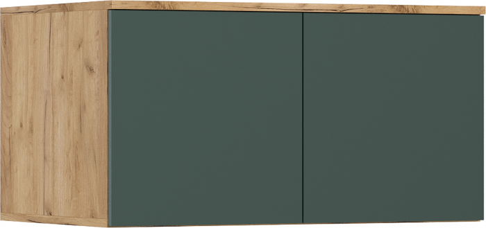 Норд Прихожая, композиция №1, Дуб крафт/Изумрудный