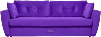 Диван-кровать Амстердам Люкс, 150х195, еврокнижка, независимый пружинный блок, велюр, фиолетовый