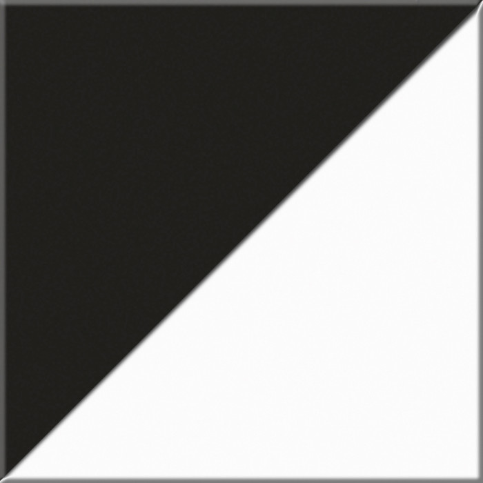 Сидней 16.486 Полка 2 штуки, белый/чёрный