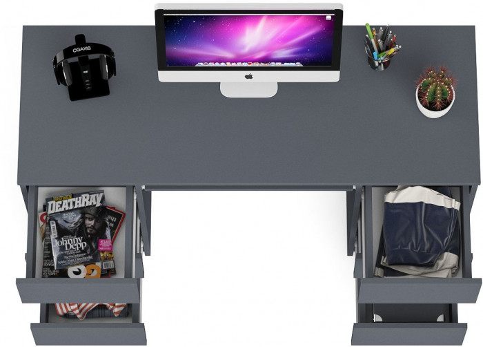 Мори компьютерный стол МС-2, графит