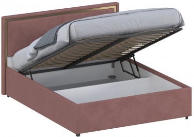Кровать 120 с подъемным механизмом КРП-431-М-12, Микровелюр-27