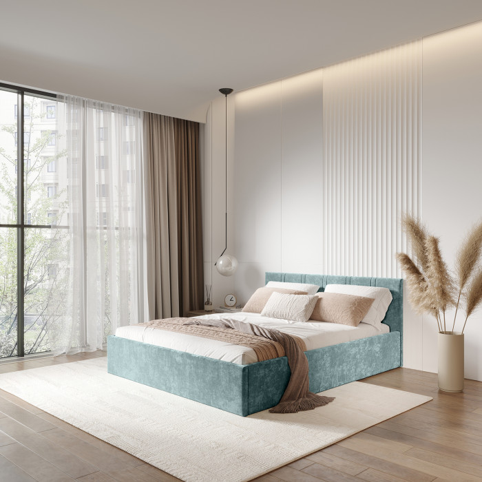 Кровать с подъемным механизмом Ника КР-08 120х200, Шарли Бриз