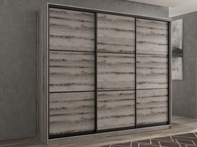 Шкаф-купе Кааппи 4 Эвок Окаменелый 180х60х230 см