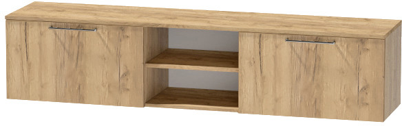 Тумба для ТВ-техники подвесная "Иннэс-7", Дуб крафт золотой