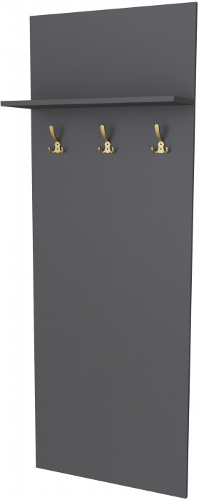 Модульная Прихожая Толедо, композиция 2, Графит серый