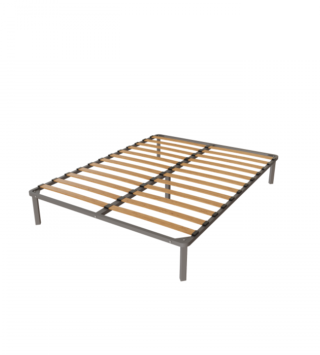 Манука Кровать интерьерная 180 коричневый, ортопед