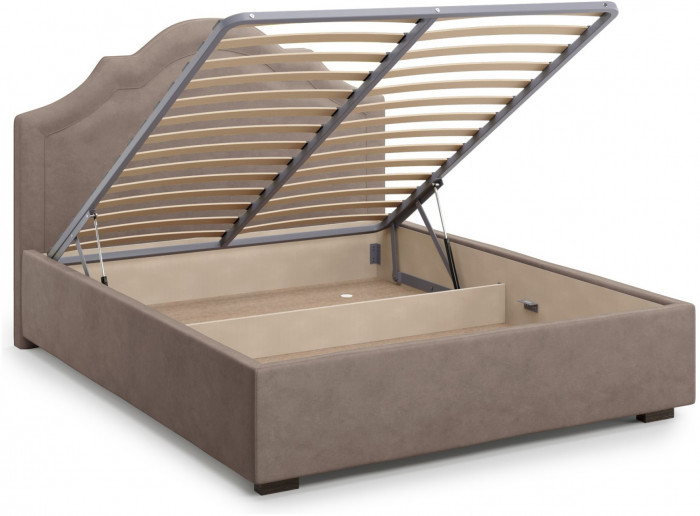 Кровать Мадзоре 160 с подъемным механизмом, Велутто 22