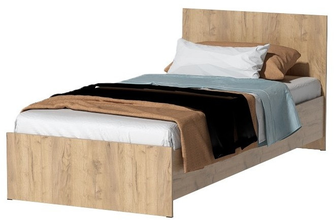 Модульная спальня Кэт-7 (композиция 4) (Крафт золотой / Миндаль)