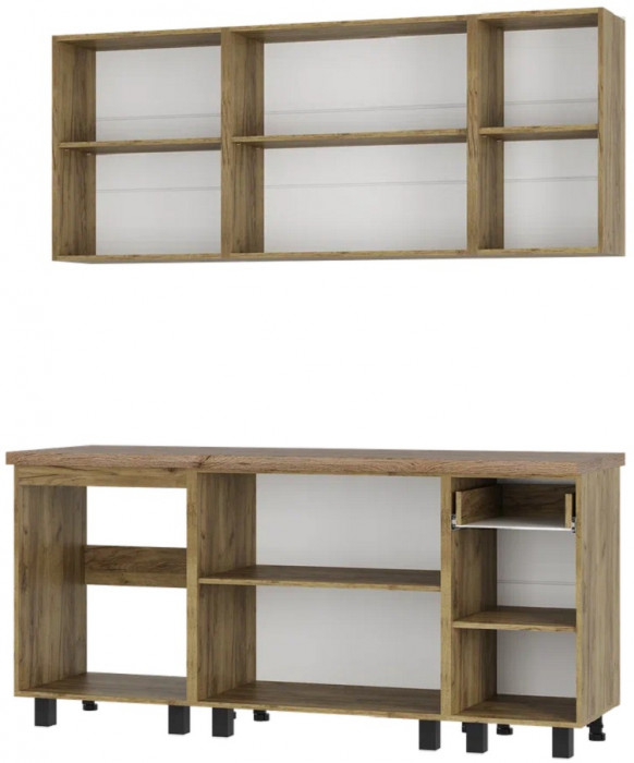 Готовая кухня Тина 1,8м, Крафт, белый