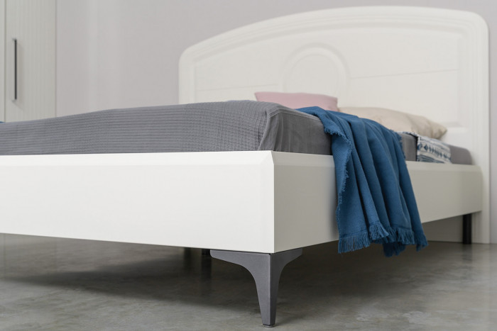 Валенсия Спальня № 41, ЛДСП белый шагрень/МДФ белый шагрень