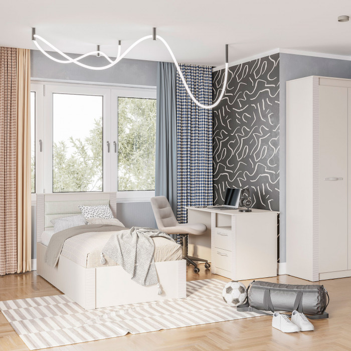 "Монако" КР-17 ясень белый/Ф12