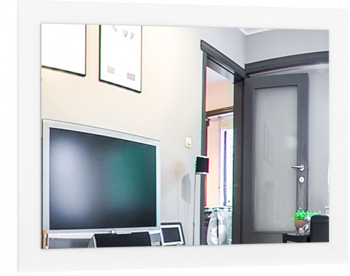 Муссон 13.97 Комод + Зеркало СВК, белый/дуб эндгрейн элегантный