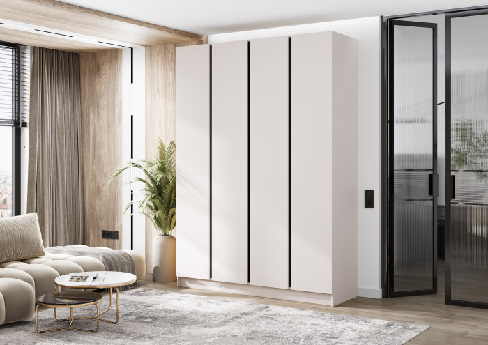 Келвин Шкаф 4-х створчатый (1600) (Кашемир, Кашемир)