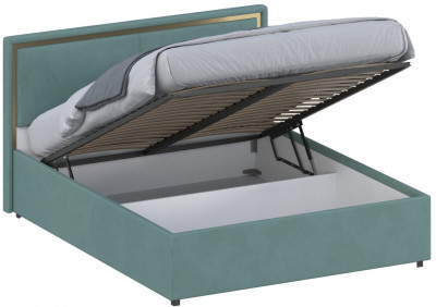 Кровать 160 с подъемным механизмом КРП-431-М-16, Микровелюр-72