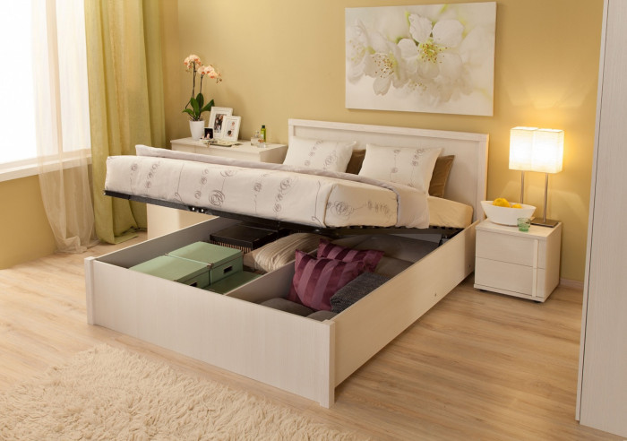 Тумба прикроватная Bauhaus 6, бодега светлый