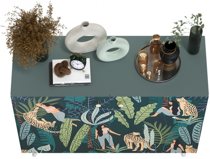 Либера Комод-тумба 16.230.01, пасифай/белый