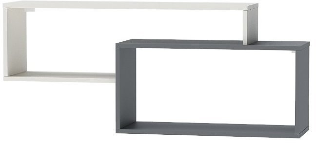 Модульная детская Клео набор 6 (Графит/Миндаль/Солнечный)