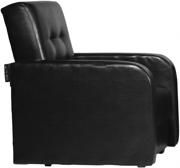 Кресло Аккорд, экокожа, цвет черный