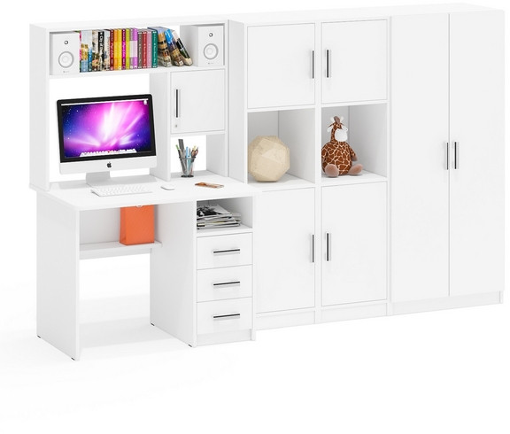 С-МД-СК9 Компоновка № 03, белый шагрень