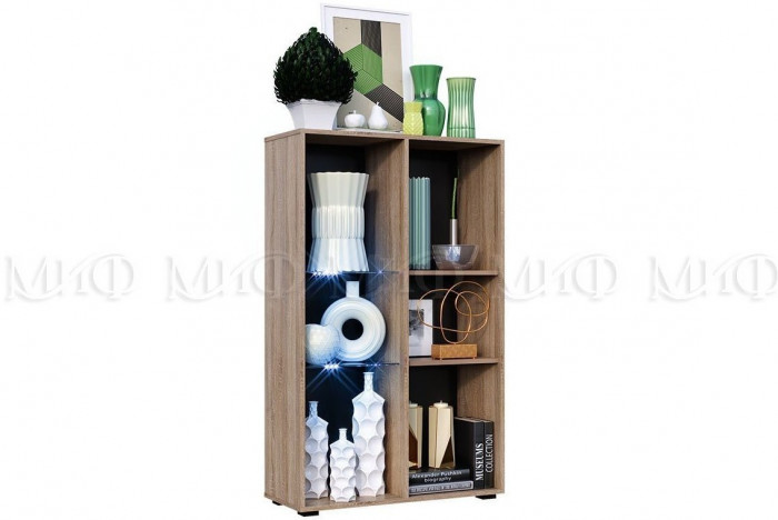 Нэнси New ЛДСП Шкаф-стекло исп.2