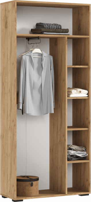 Модульная гостиная Роджина (Крафт белый, Графит)